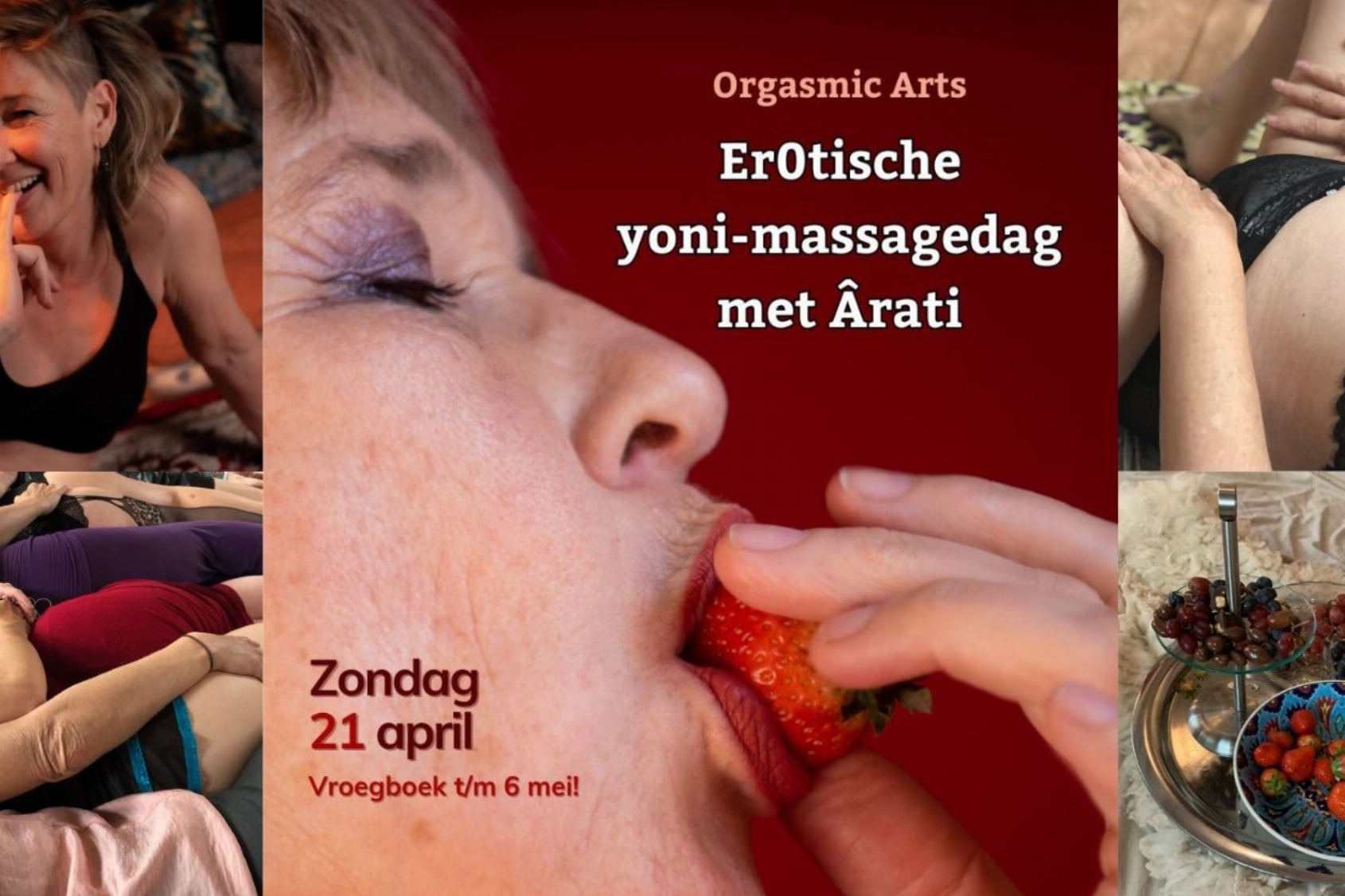 Orgasmic Arts - Erotische Yoni-massagedag met Ârati