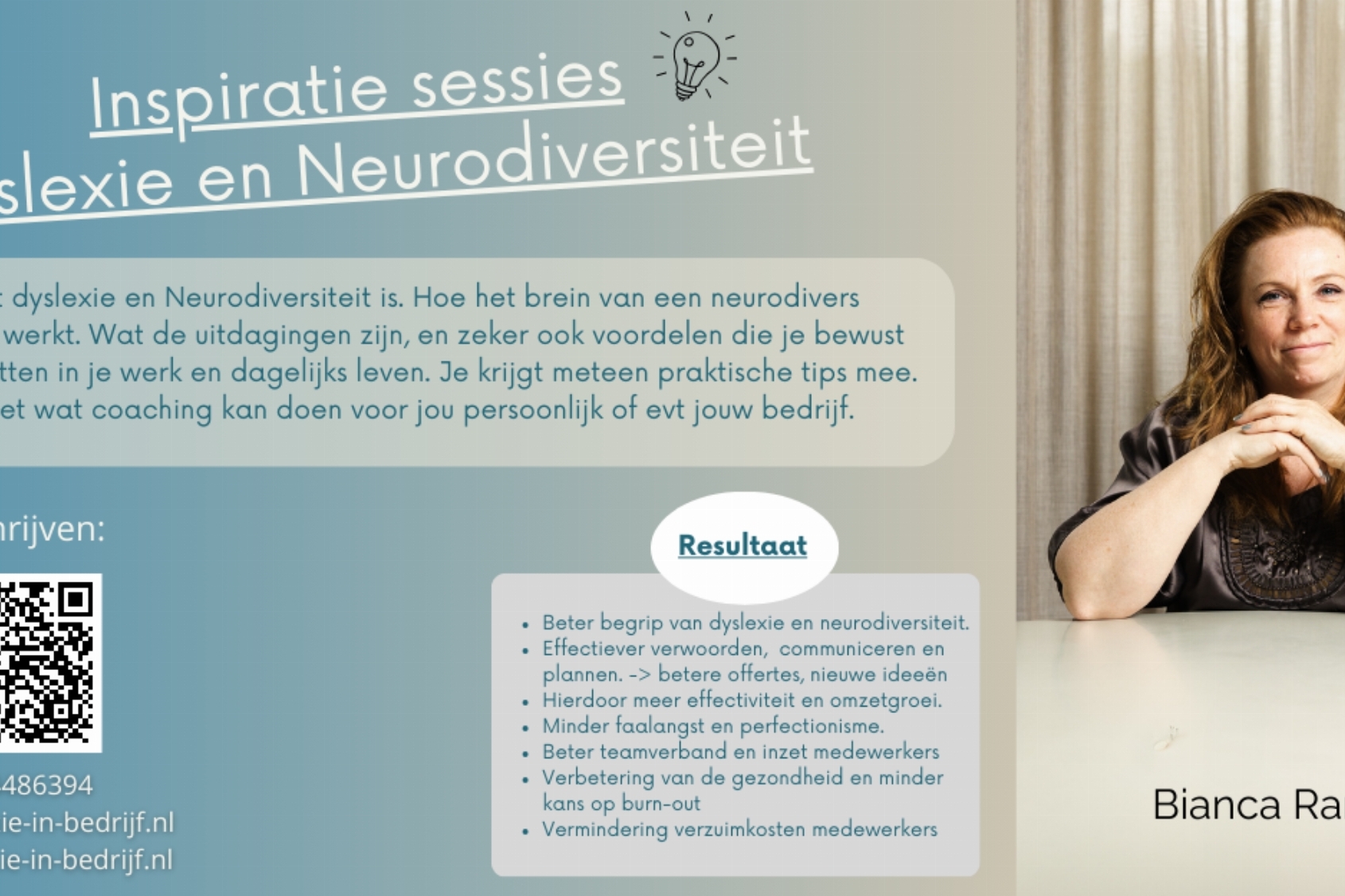 Inspiratiesessie Dyslexie en Neurodiversiteit