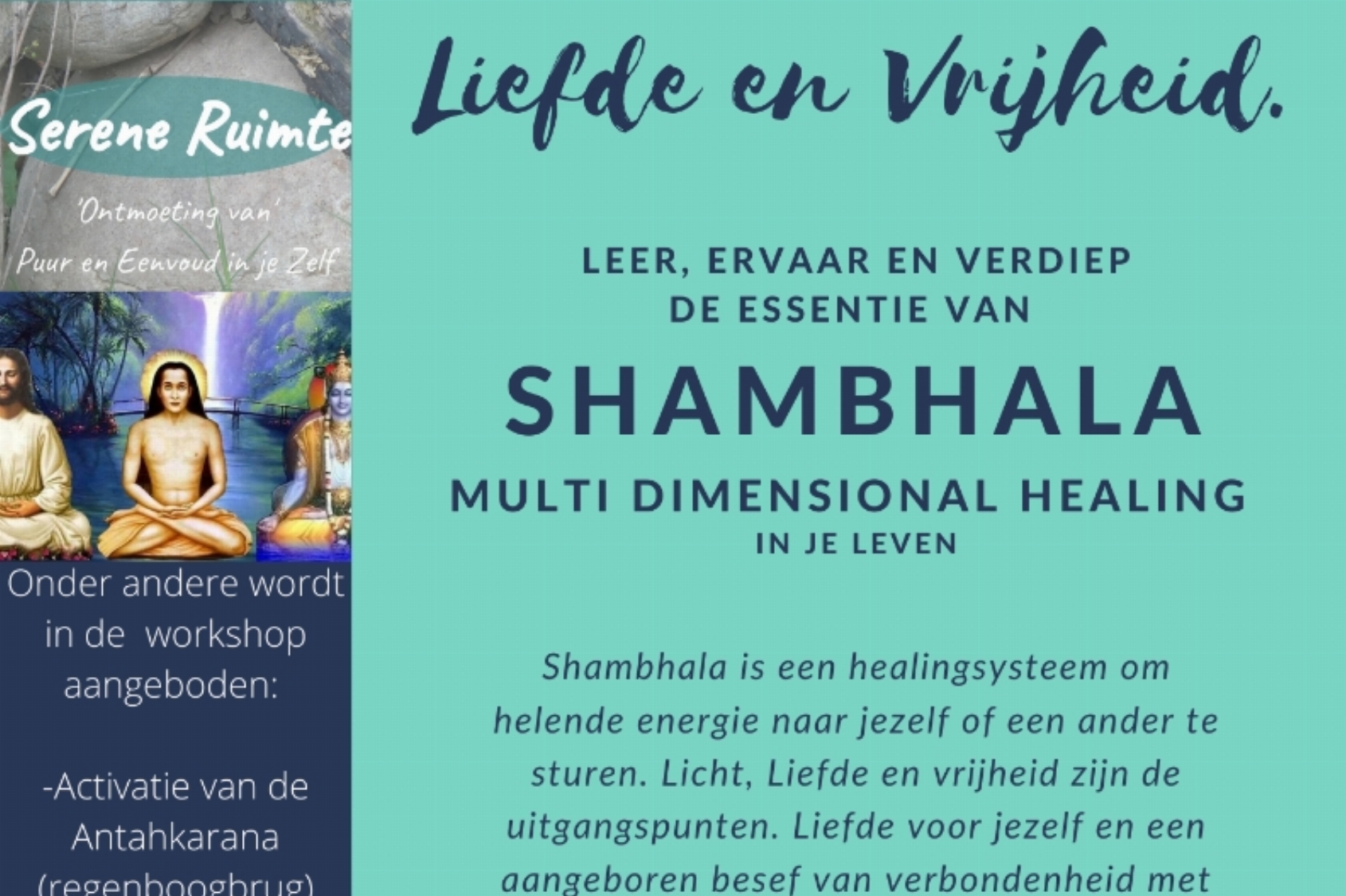 Shambhala MDH Healing weekend